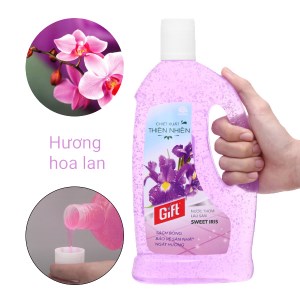 Nước lau sàn Gift hương hoa lan chai 1 lít