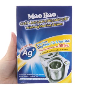 Bột vệ sinh lồng máy giặt Mao Bao Oxy phân tử & Ag+ 300g