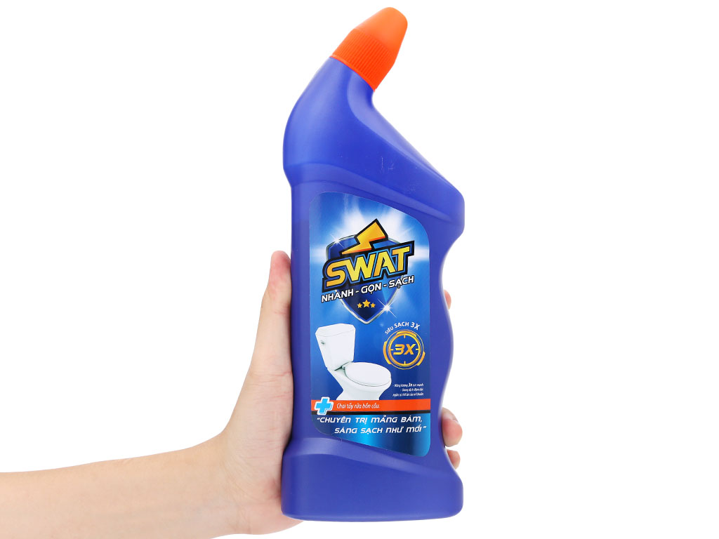 Nước tẩy bồn cầu Swat siêu sạch 600ml | Bách Hoá XANH