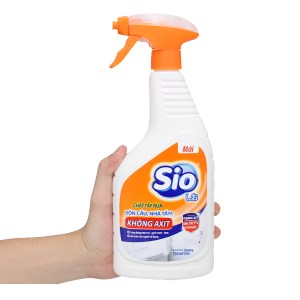 Nước tẩy bồn cầu & nhà tắm Sio hương mộc 750ml