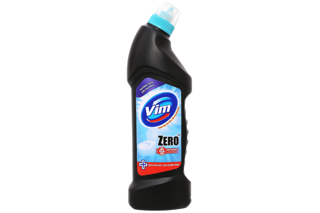 NƯỚC TẨY BỒN CẦU VIM ZERO XANH 750ML/16 CHAI
