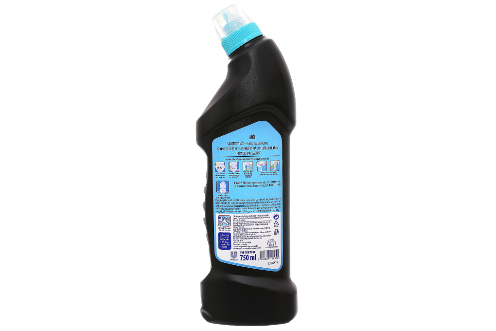NƯỚC TẨY BỒN CẦU VIM ZERO XANH 750ML/16 CHAI