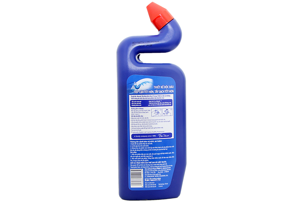 Nước tẩy bồn cầu Duck Mr Muscle Pro siêu tẩy 750ml