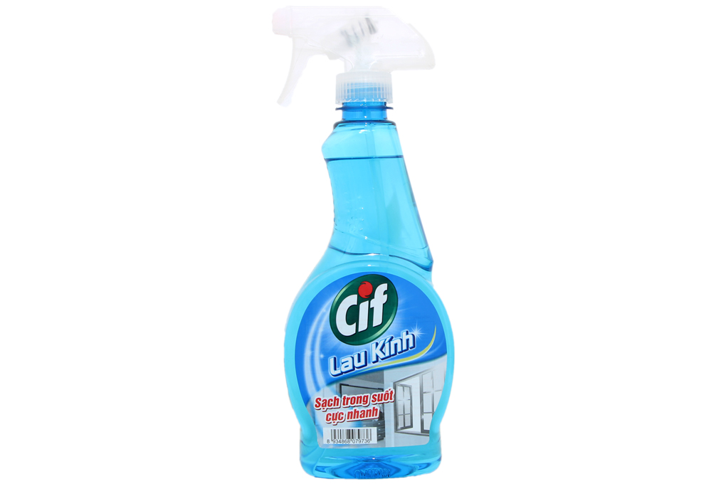 Nước lau kính Cif sạch trong suốt cực nhanh 520ml