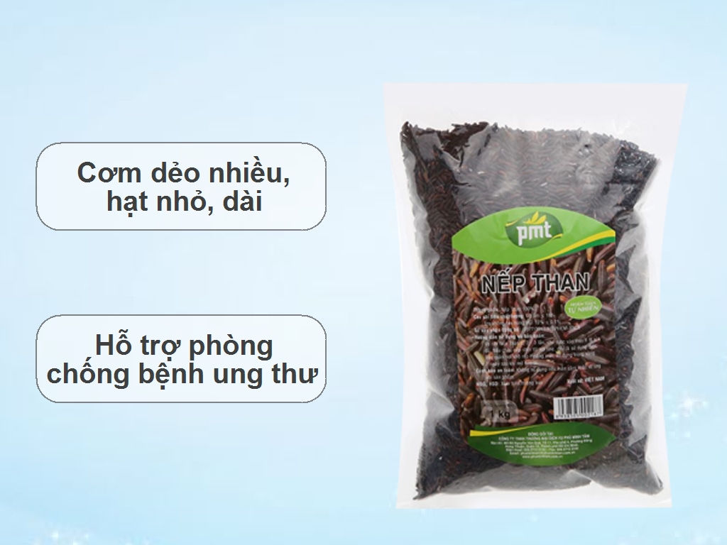 Nếp than PMT túi 1kg 2