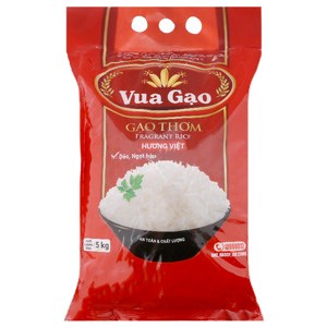 Gạo thơm Vua Gạo Hương Việt