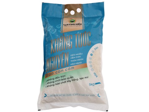 Hình ảnh Gạo Vinh Hiển Khổng Tước Nguyên 5kg