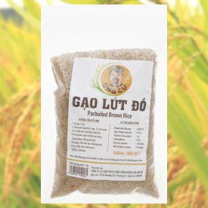 Gạo lứt đồ Ông Cụ túi 1kg