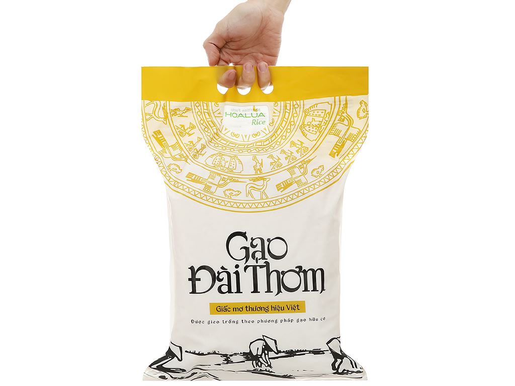 Gạo Đài Thơm Hoa Lúa túi 5kg 6