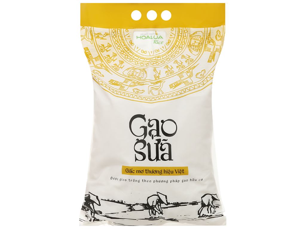 Gạo sữa Hoa Lúa túi 5kg 1