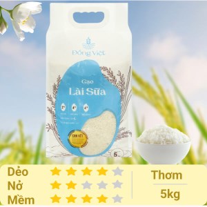 Gao lài sữa Đồng Việt túi 5kg
