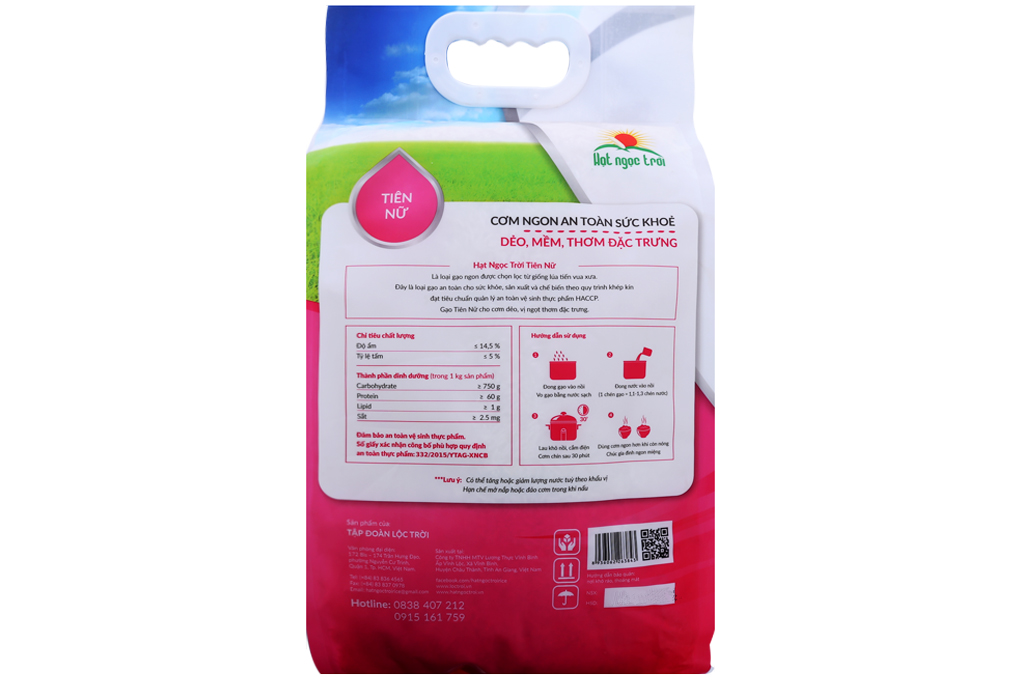 Gạo Hạt Ngọc Trời Tiên Nữ 5kg