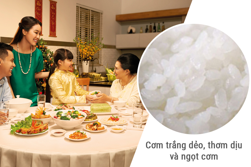Gạo Hạt Ngọc Trời Bạch Dương 5kg