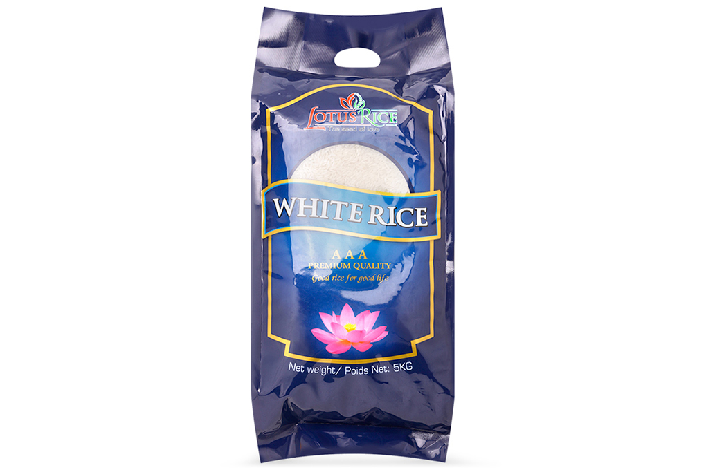 Gạo trắng Lotus Rice 5kg