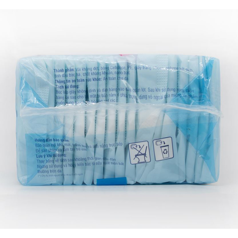 Băng vệ sinh hàng ngày Diana Sensi Cool Fresh mát lạnh không cánh 40 miếng 5