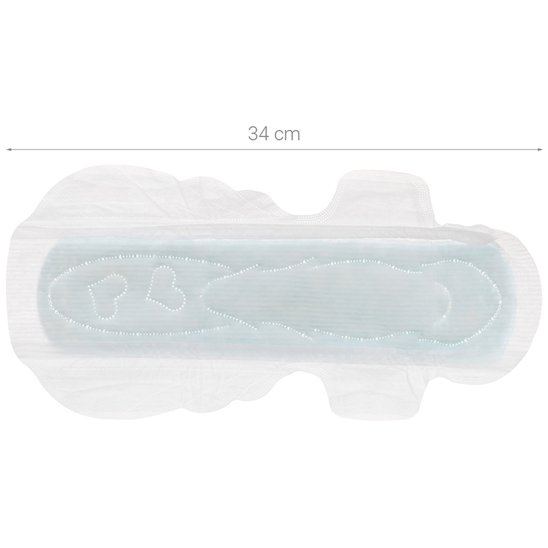 Băng vệ sinh ban đêm Diana Cool Fresh siêu thấm có cánh 35cm gói 3 miếng - 8