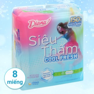 Băng Vệ Sinh Hàng Ngày Sensi Cool Fresh Diana 40 Miếng