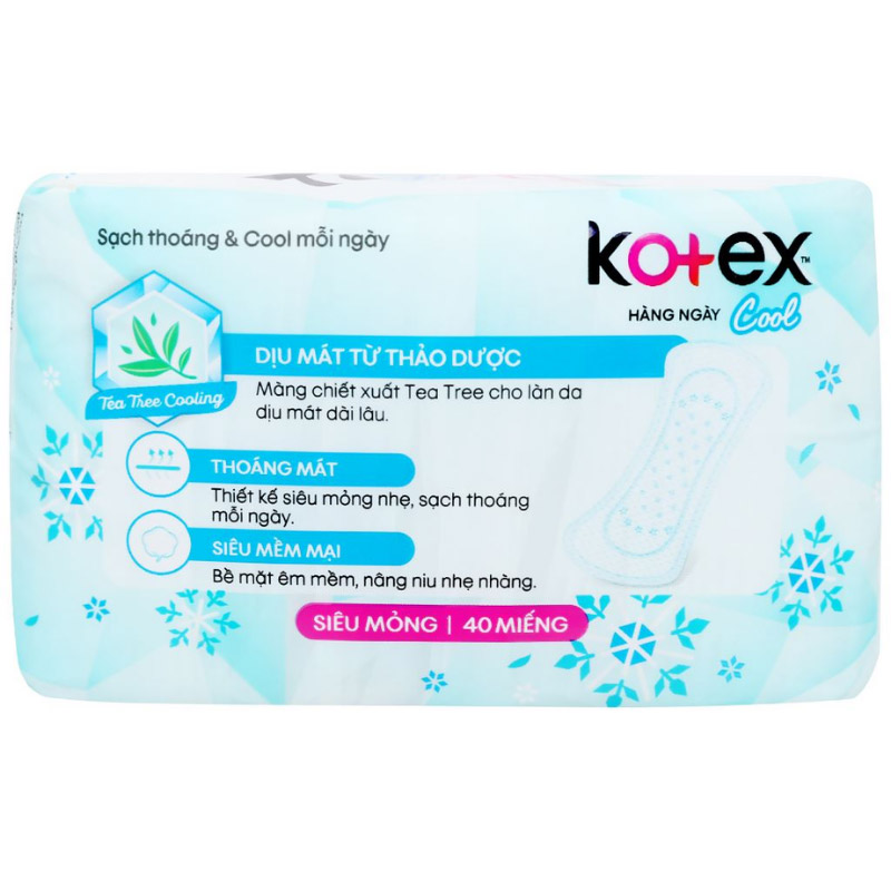 Băng vệ sinh hàng ngày Kotex Cool