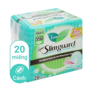 Băng vệ sinh Laurier Super Slimguard 20 miếng 22.5cm