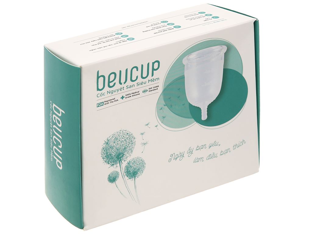 Cốc nguyệt san Beucup siêu mềm 10