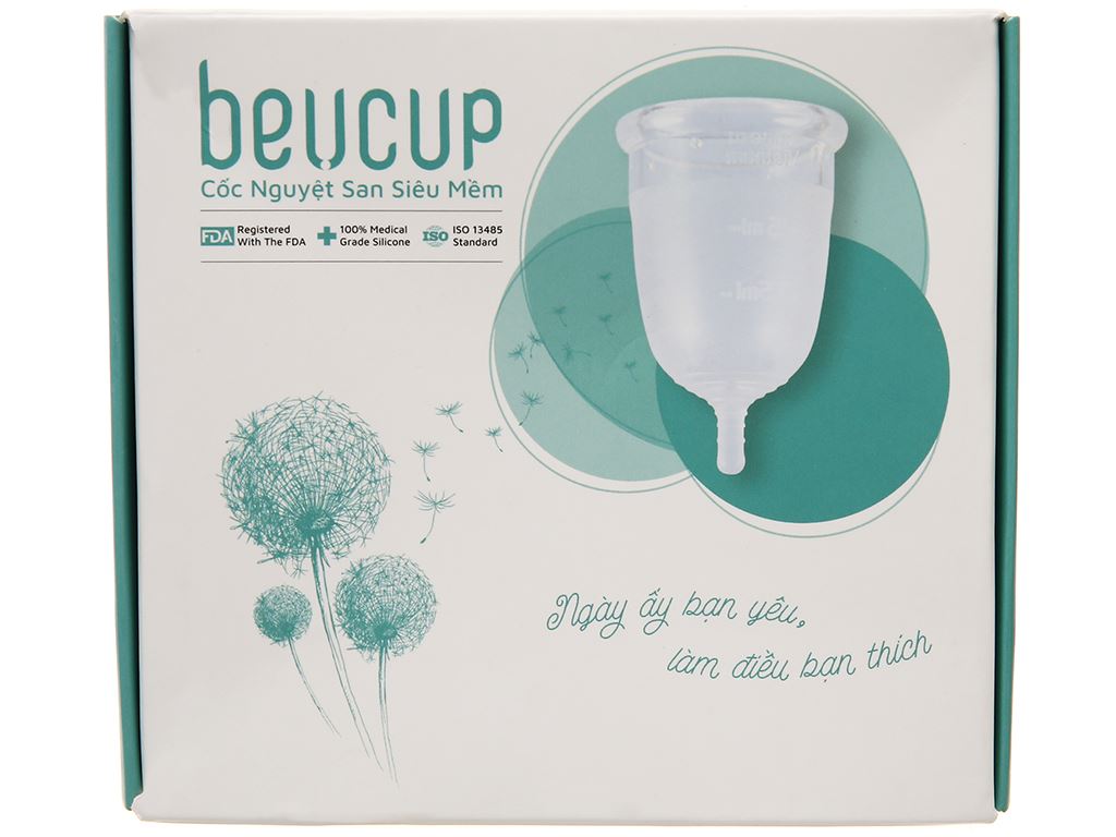 Cốc nguyệt san Beucup siêu mềm 1