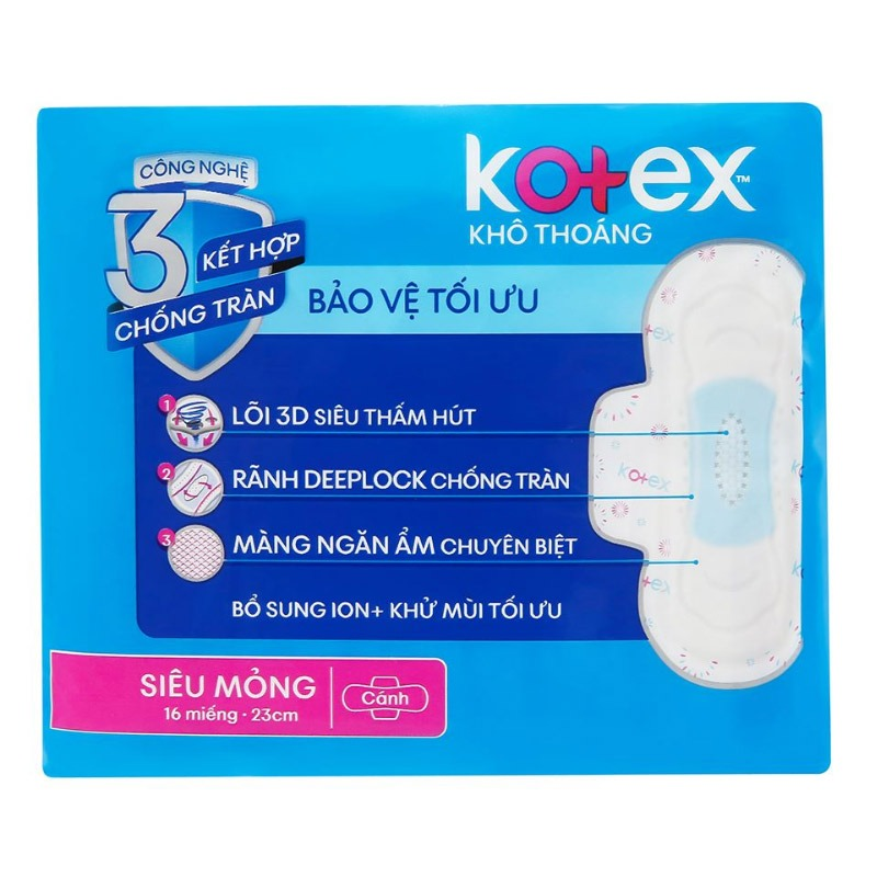 Combo 2 băng vệ sinh ban ngày Kotex Khô Thoáng