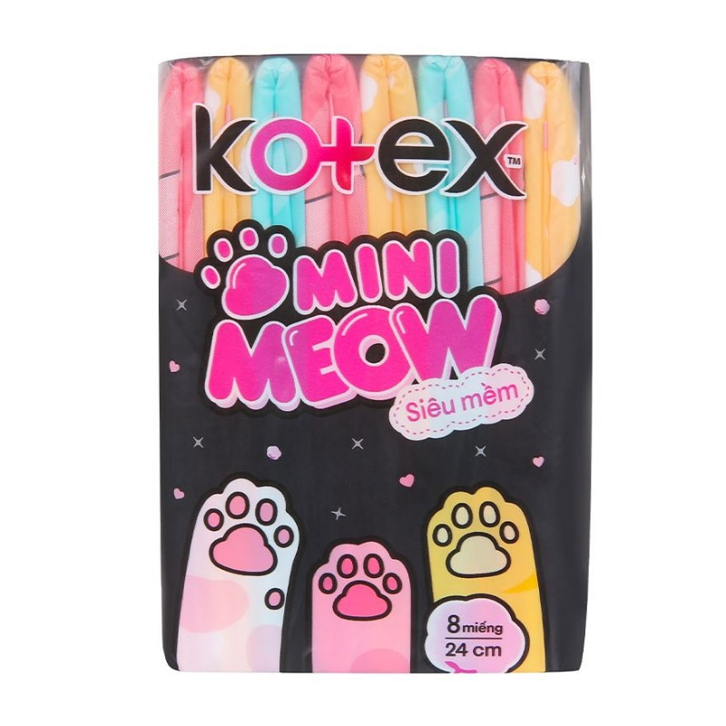 Combo 2 băng vệ sinh ban ngày Kotex Mini Meow