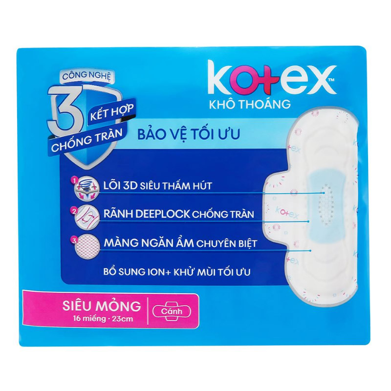 Băng vệ sinh ban ngày Kotex Khô Thoáng