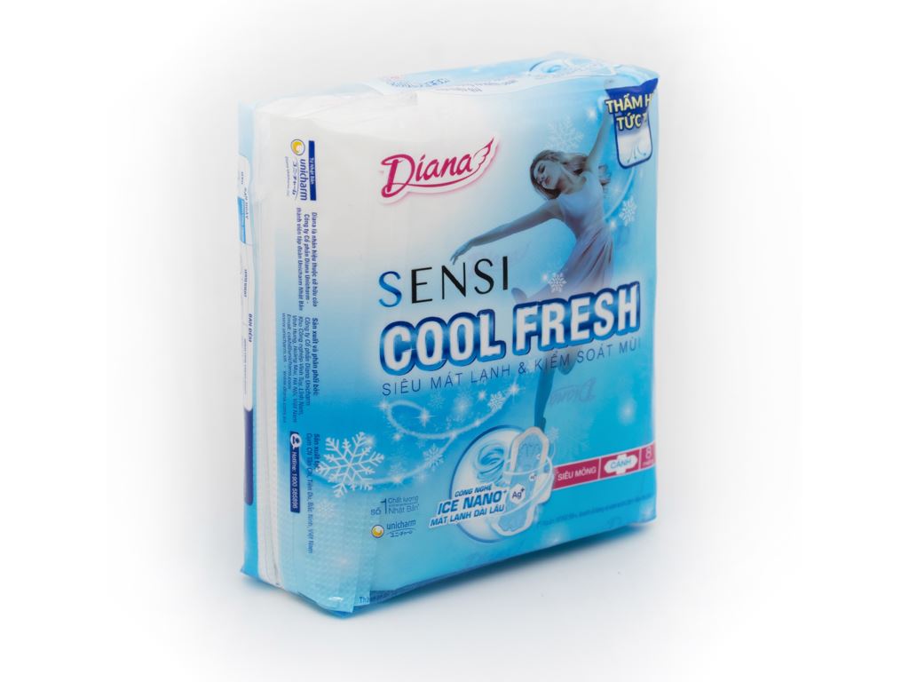 Tìm kiếm băng vệ sinh Diana Cool Fresh mỏng giá tốt? Bách hoá XANH là điểm đến đáng tin cậy cho bạn. Sản phẩm có chất lượng tốt, hoàn toàn an toàn và giá cả hợp lý, sẽ giúp bạn luôn tự tin và thoải mái trong tất cả các hoạt động hàng ngày.