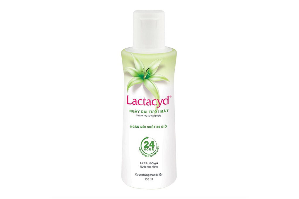 Dung dịch vệ sinh phụ nữ Lactacyd lá trầu 150ml
