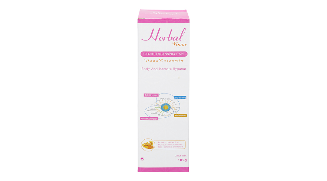Gel tắm và vệ sinh phụ nữ Herbal Nano ngừa viêm nhiễm
