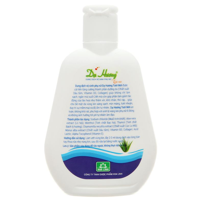 Dung dịch vệ sinh phụ nữ Dạ Hương hương lavender 100 ml 12