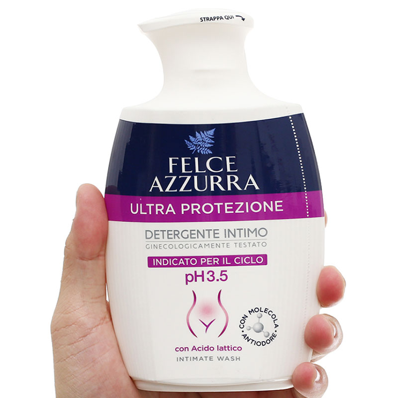 Dung dịch vệ sinh phụ nữ Felce Azzurra pH 4.5 hương nước hoa 250 ml 7
