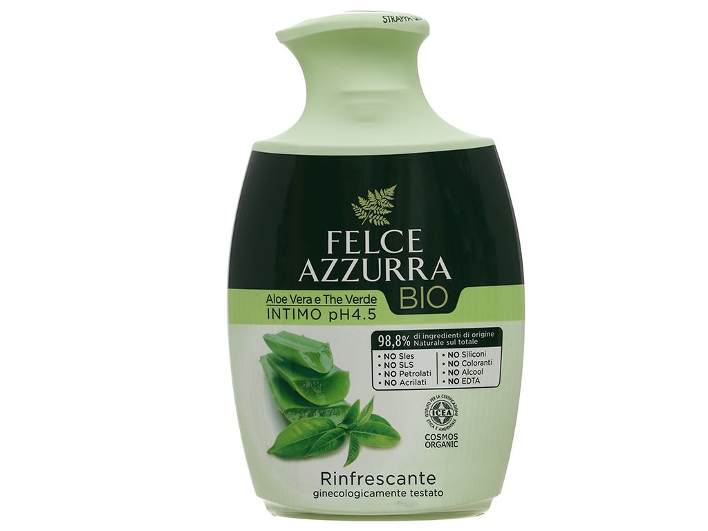 Vệ sinh phụ nữ Felce Azzurra: Với sản phẩm chăm sóc vệ sinh phụ nữ của Felce Azzurra, bạn sẽ có trải nghiệm tuyệt vời về sự thoải mái và sạch sẽ, đảm bảo giữ được điều tốt nhất cho vùng kín của bạn. Hãy xem hình ảnh liên quan để thấy sự khác biệt và hiệu quả của sản phẩm này.