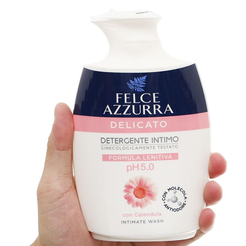 Dung dịch vệ sinh phụ nữ Felce Azzurra pH 4.5 hương nước hoa 250 ml 11