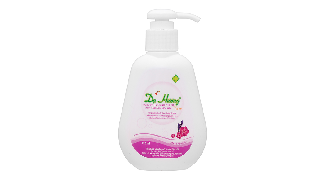 Dung dịch vệ sinh phụ nữ Dạ Hương hương lavender chai 100ml - 14