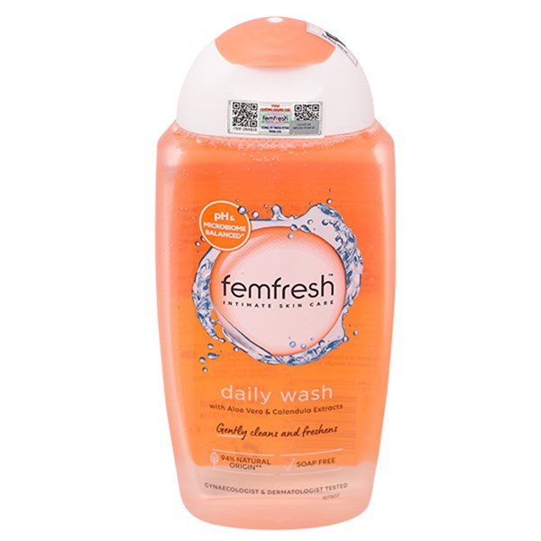 Dung Dịch Vệ Sinh Phụ Nữ Femfresh Intimate Skin Care Daily Wash Hương Hoa Cúc 250 Ml