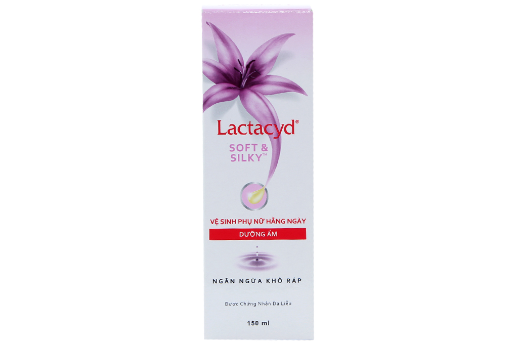 Dung dịch vệ sinh phụ nữ Lactacyd Soft & Silky 150ml