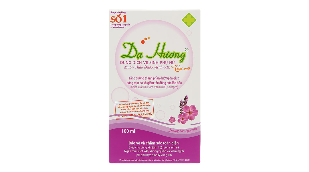 Dung dịch vệ sinh phụ nữ Dạ Hương hương lavender
