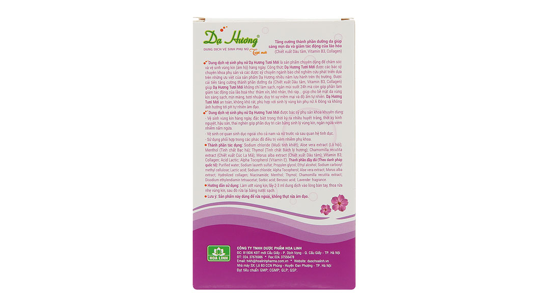 Dung dịch vệ sinh phụ nữ Dạ Hương hương lavender
