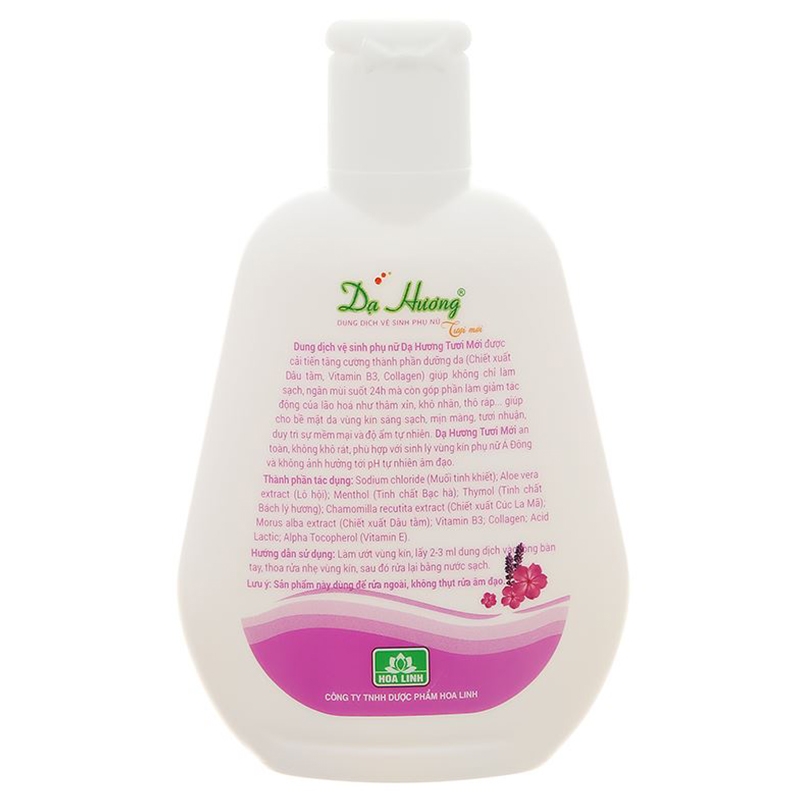 Dung dịch vệ sinh phụ nữ Dạ Hương hương lavender 100 ml 5