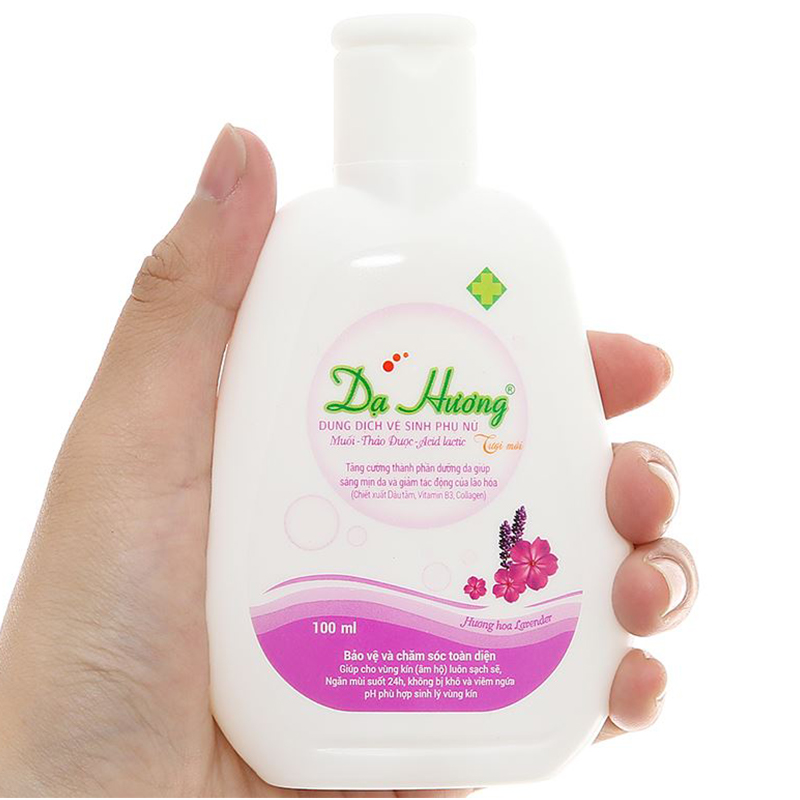 Dung dịch vệ sinh phụ nữ Dạ Hương hương lavender 100 ml 6