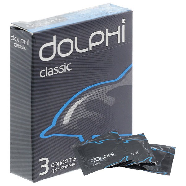 Bao cao su Dolphi classic vừa khít, thoải mái 52mm