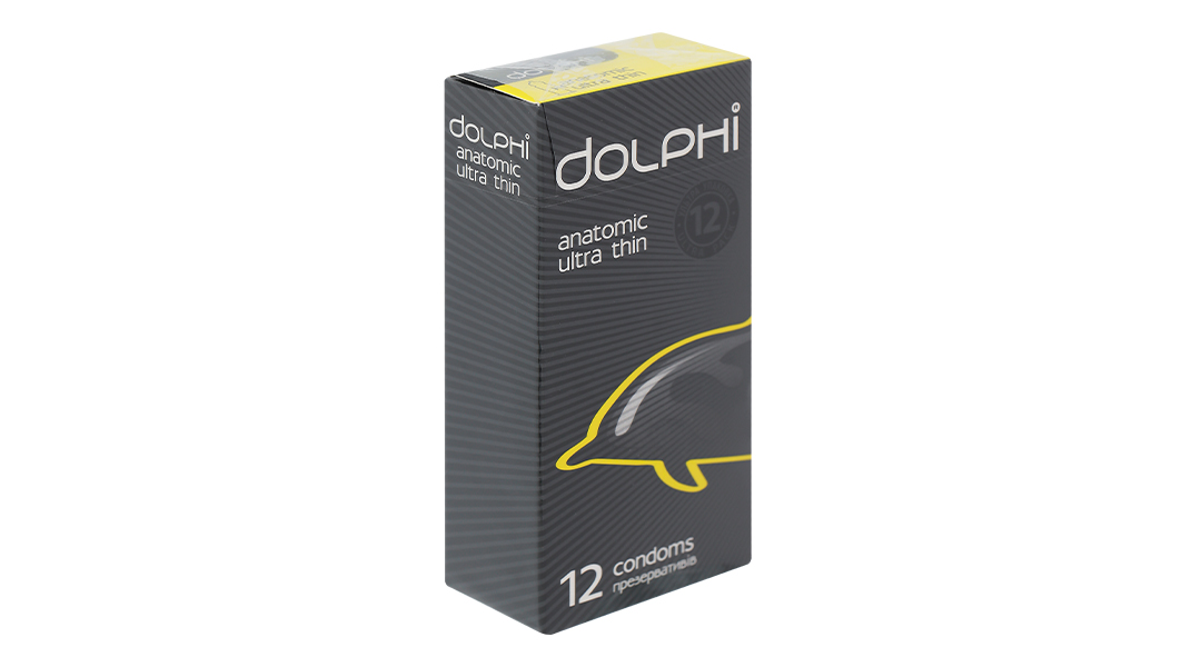 Bao cao su Dolphi Anatomic siêu mỏng, ôm sát 52mm