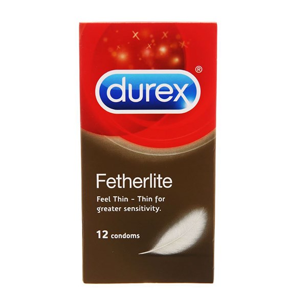 Hộp 12 Cái Bao Cao Su Durex Fetherlite 52.5 Mm