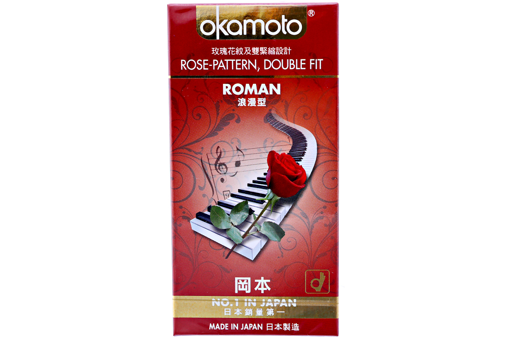 Bao cao su Okamoto Roman 52mm (hộp 10 cái)
