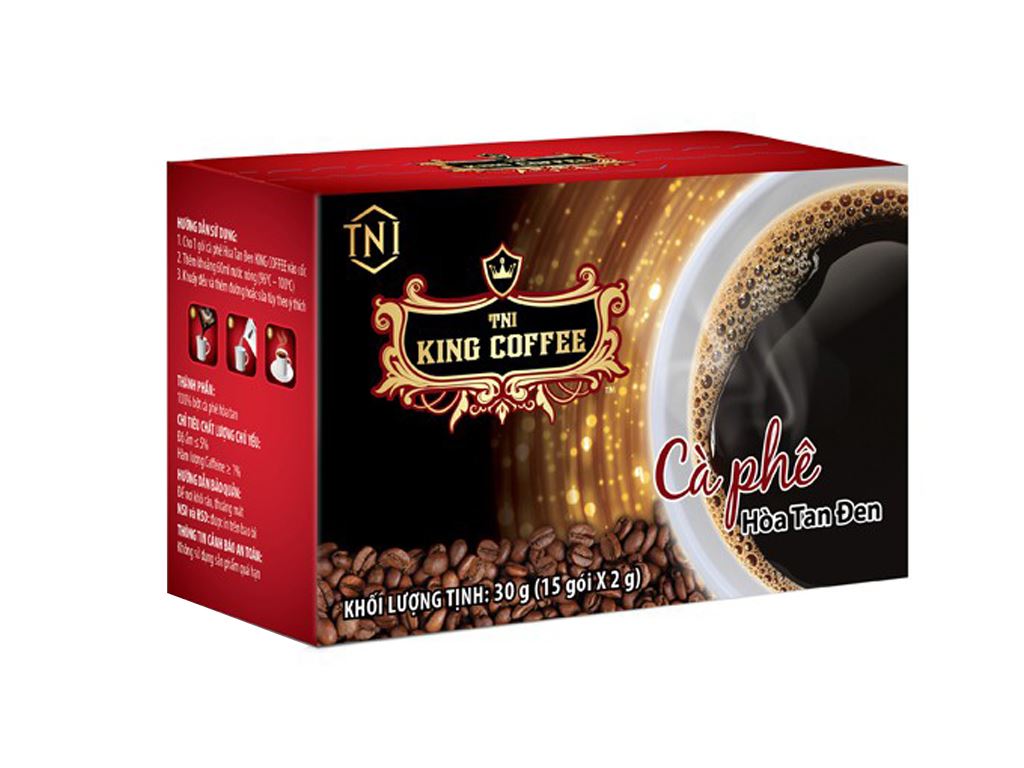 Cà Phê Đen Tni King Coffee 30G Giá Tốt Tại Bách Hoá Xanh