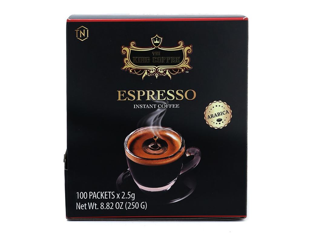 Cafe đen Espresso 100 gói x  giá tốt tại Bách hoá XANH