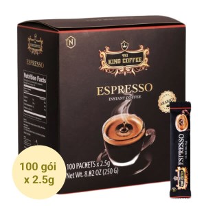 Cà phê đen TNI King Coffee Espresso 250g