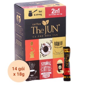 Cà phê đen The JUN 2 in 1 252g